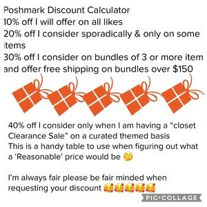 Poshmark Discount Calculator🤔